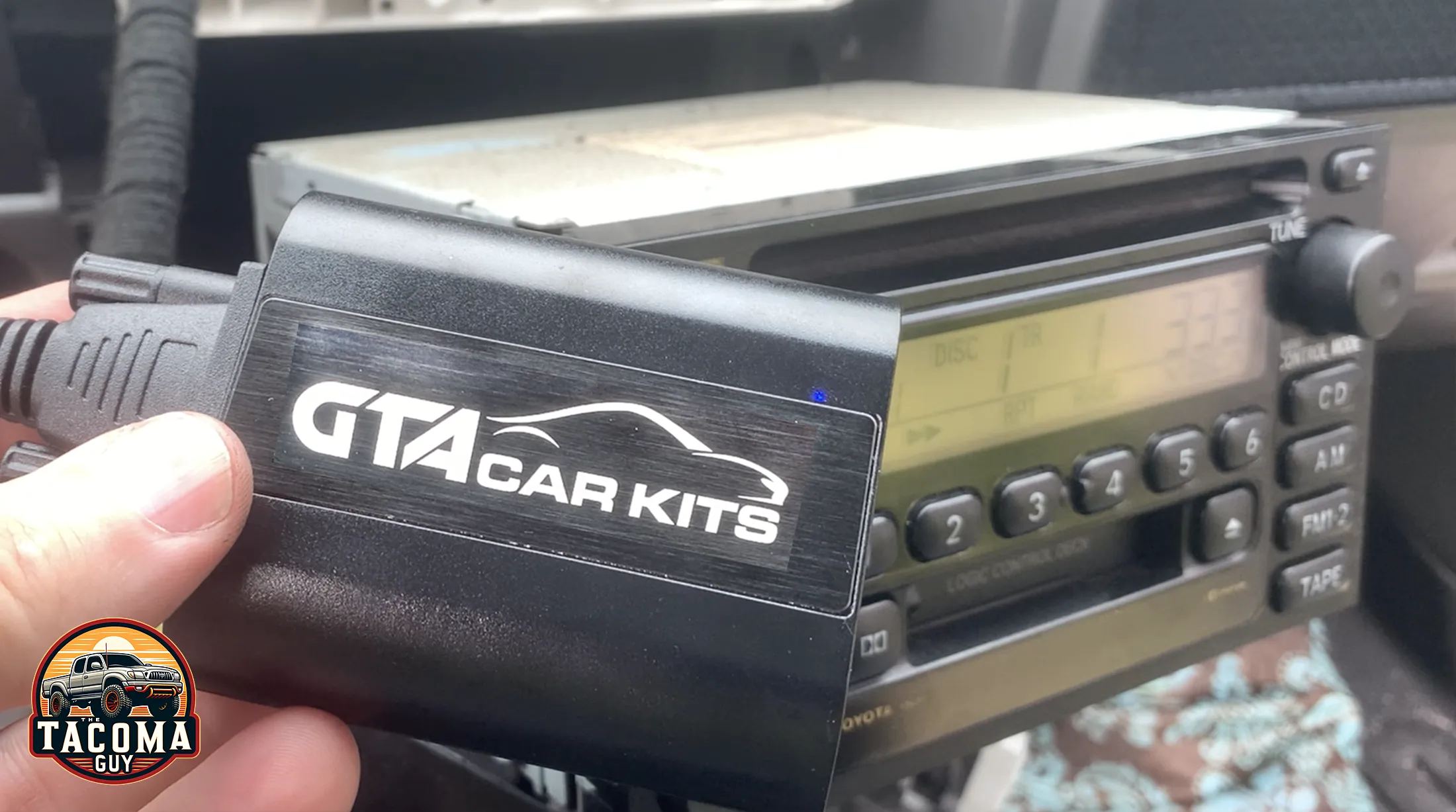 GTA Car Kit Bluetooth Module in a Gen 1 Toyota Tacoma