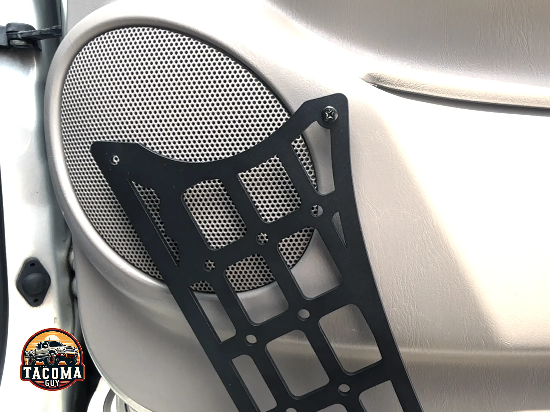 The first tap screw installed on the TEQ MOLLE panel